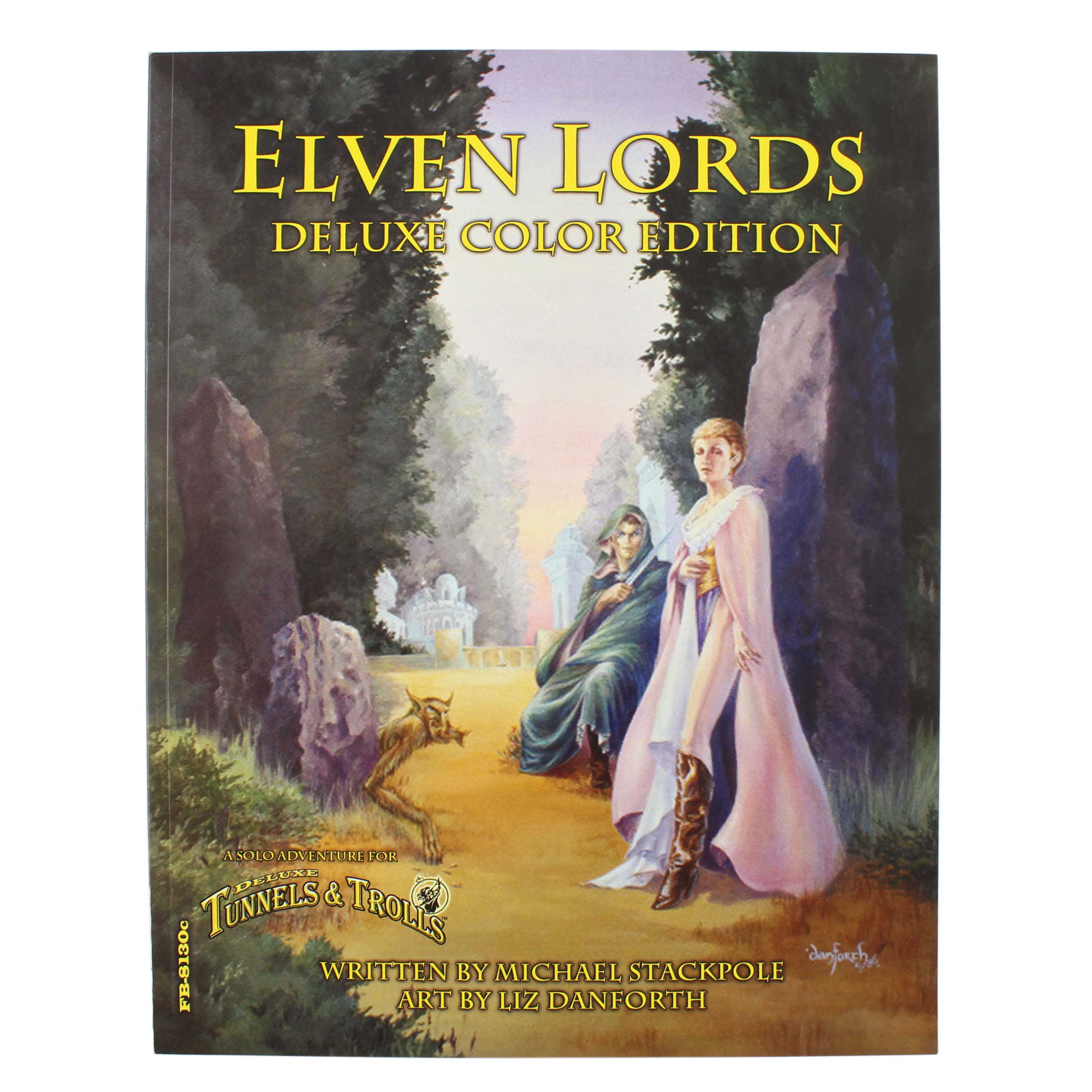TUNNELS & TROLLS 30 Elven Lords Deluxe Color E.n, Solo Adventure